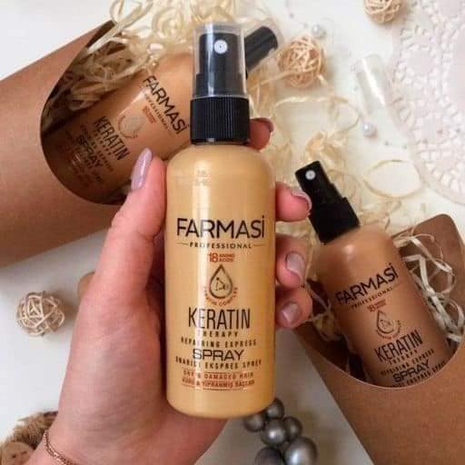 Keratin Haarspray 115 ml Farmasi Dr. C. Tuna