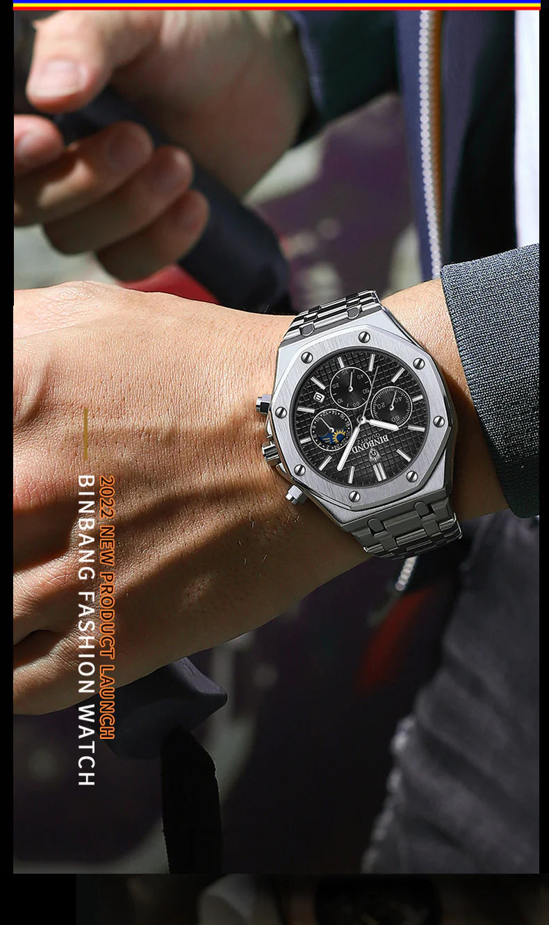 Multifunctional sports watch for men