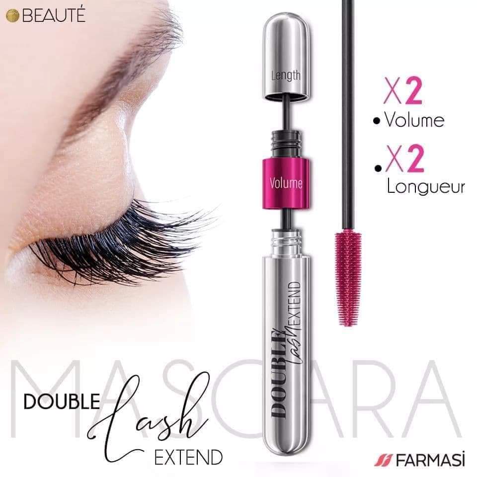 Mascara Double Lash 12 ml Farmasi