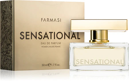 Sensational Eau de Parfum Damen 50 ml – Eleganter, femininer Duft mit Bergamotte, Rose & Sandelholz