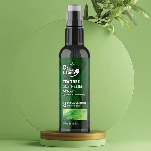 Farmasi Dr. C. Tuna SOS Spray mit Teebaumöl – Soforthilfe für gesunde, reine Haut (115 ml)