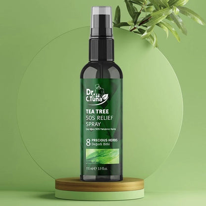 Farmasi Dr. C. Tuna SOS Spray mit Teebaumöl – Soforthilfe für gesunde, reine Haut (115 ml)