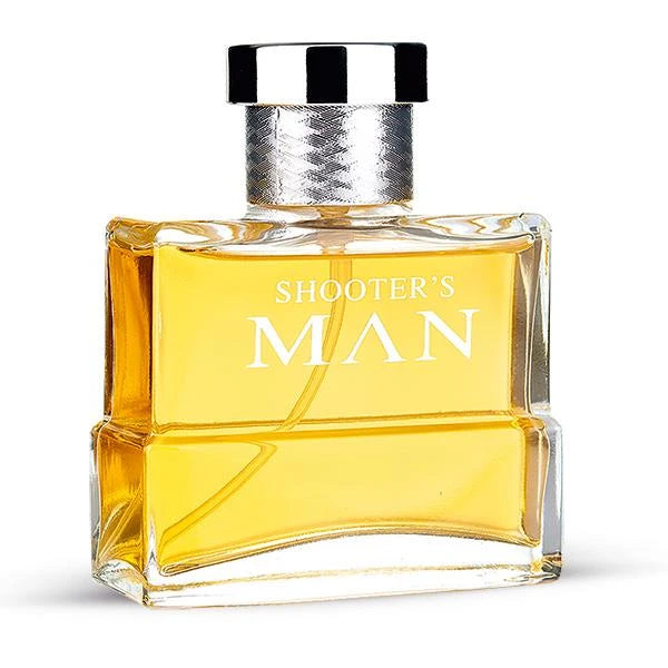 Shooter's Man EDP 100 ml Herrenparfüm – Maskuliner Duft mit Zitrus, Holz & Tonka | Lang anhaltendes Eau de Parfum für Männer