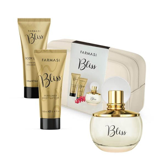 Bliss Set: Eau de Parfum 70ml, Duschgel 100ml, Körperlotion 100ml