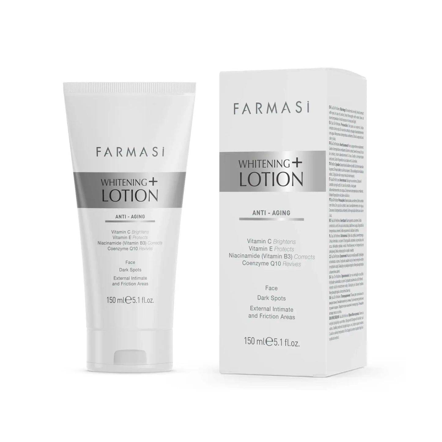 !NEU! FARMASI WHITENING + LOTION – Aufhellender & Nährender Balsam gegen Pigmentflecken, 150 ml