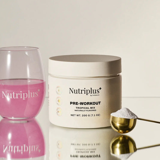 KBruShop Nutriplus Pre-Workout Tropical Mix 200 g – Energie & Fokus vor dem Training