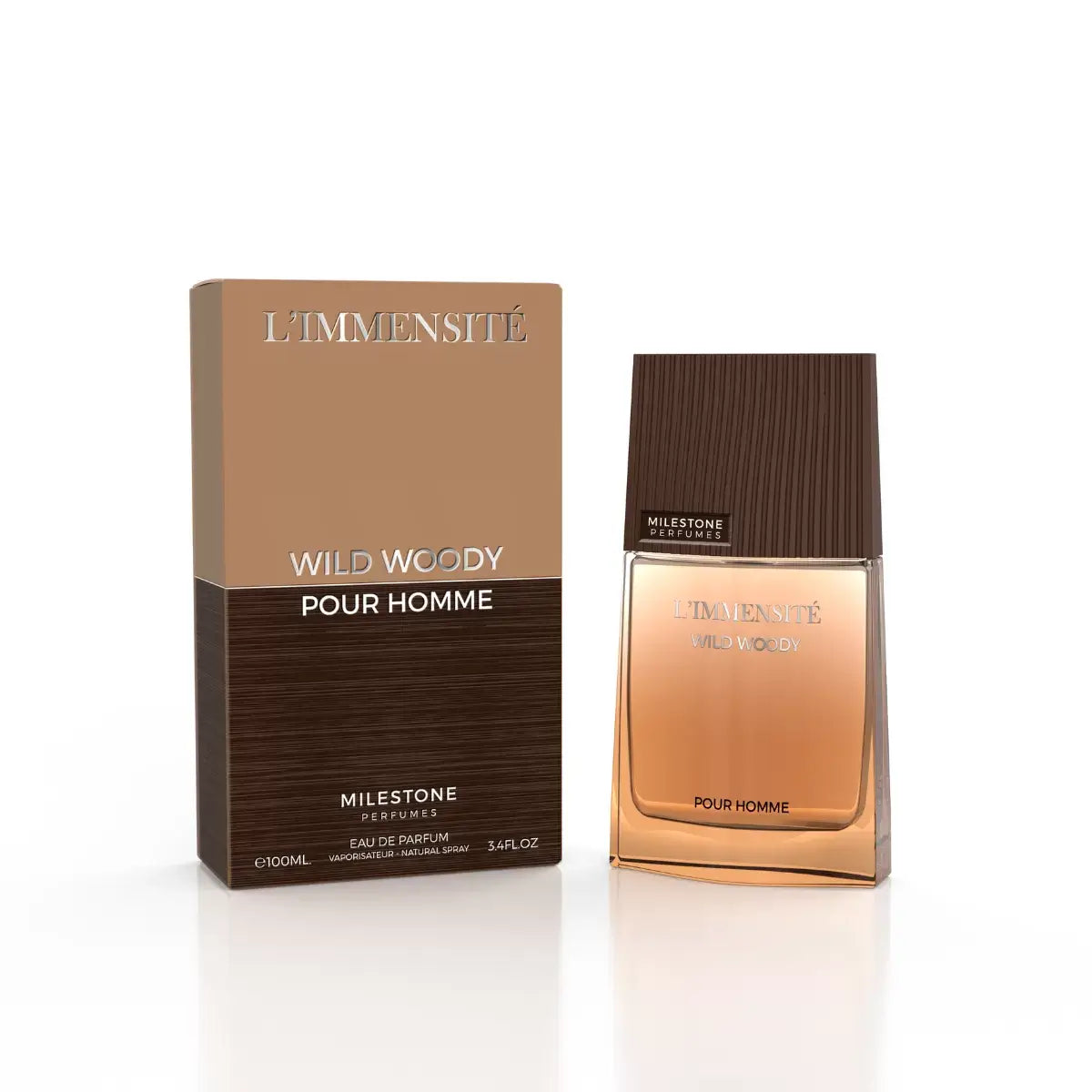 Milestone L’immensité Wild Woody Pour Homme Eau de Parfum 100 ml