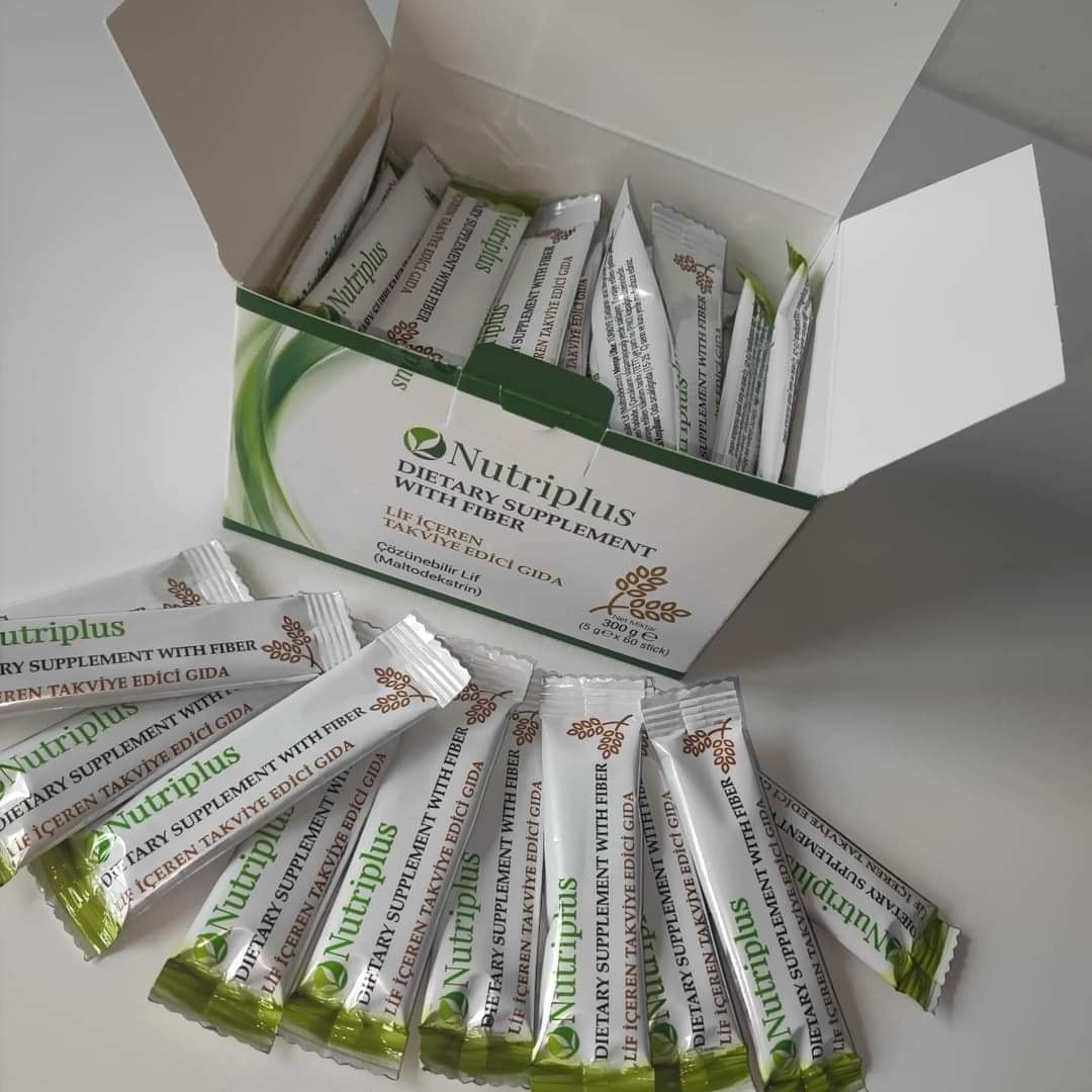 Nutriplus Fiber / Ballaststoffe - Nahrungsergänzungsmittel 5 g x 60 Stk