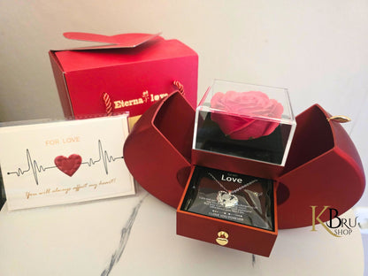 🌹 Geschenkbox | APPLEROSE – Das Symbol ewiger Liebe und Eleganz