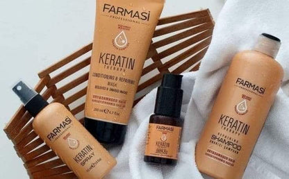 Farmasi Keratin Haarpflege-4-Set – Intensivpflege für trockenes & strapaziertes Haar