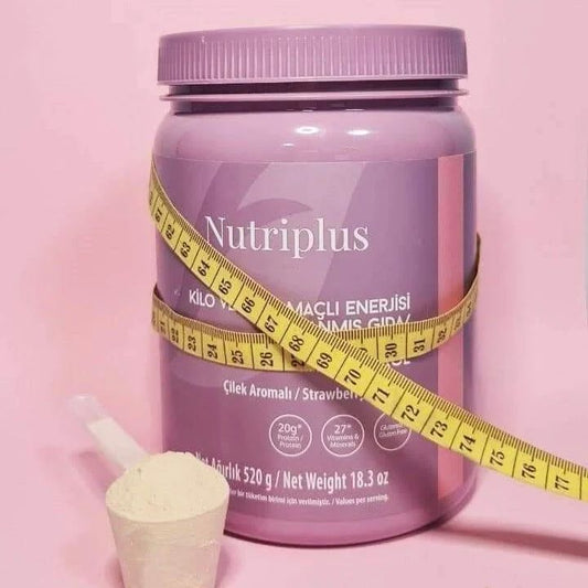 Erdbeere-Shake Mahlzeitenersatz 520 g Farmasi Nutriplus Whey Protein Vegan