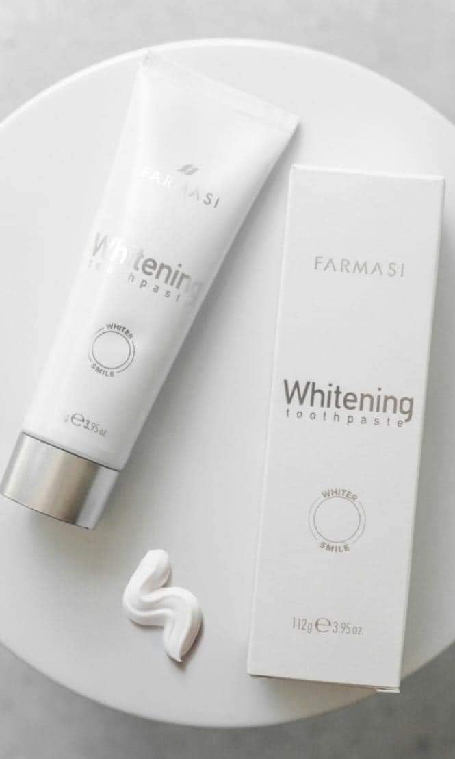 Whitening Toothpaste 112 g – Aufhellende Zahnpasta für ein strahlend weißes Lächeln | Fluorid, Aloe Vera &amp; Miswak
