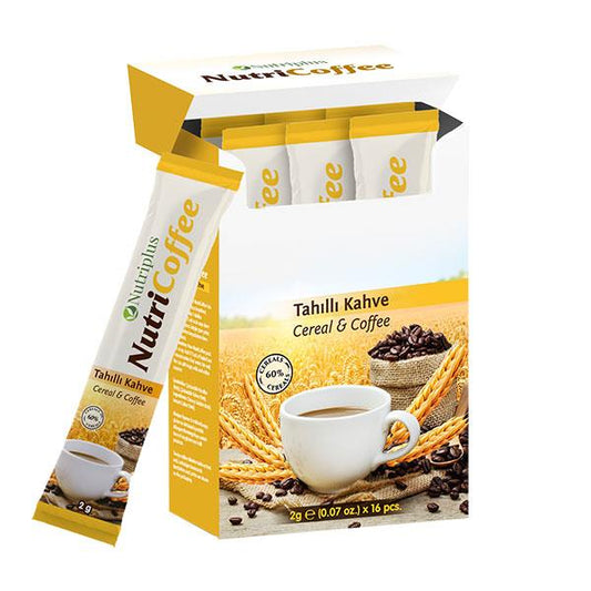 Nutrıplus Getreidekaffee Instant – 16 x 2g (32g) Farmasi