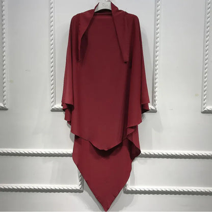 Muslimisches Kopftuch, Einfarbig, Glattes Platten-Design, Arabisches Tuch