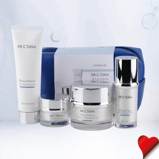 Farmasi – Resurface Geschenkset 4-teilig + Kosmetiktasche
