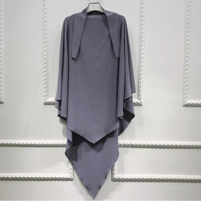 Muslimisches Kopftuch, Einfarbig, Glattes Platten-Design, Arabisches Tuch