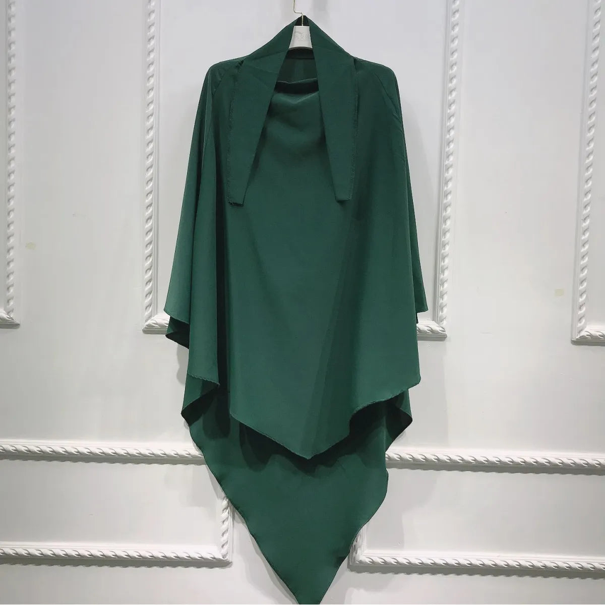 Muslimisches Kopftuch, Einfarbig, Glattes Platten-Design, Arabisches Tuch