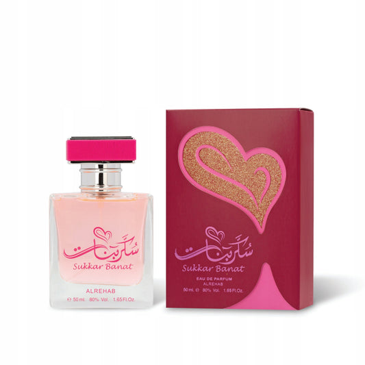SUKKAR BANAT - Arabisches Eau de Parfum 50 ml | Al Rehab