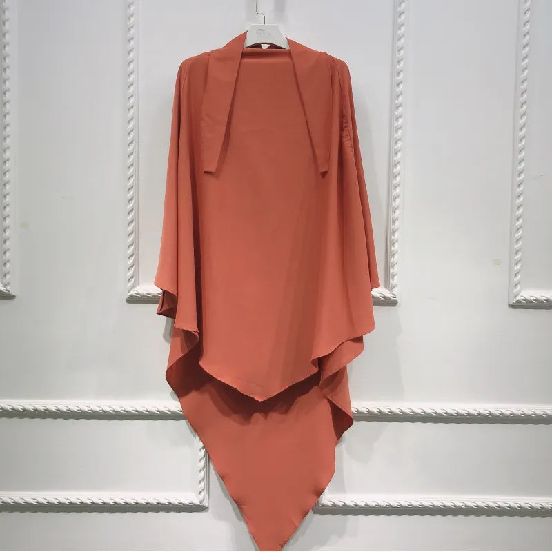 Muslimisches Kopftuch, Einfarbig, Glattes Platten-Design, Arabisches Tuch