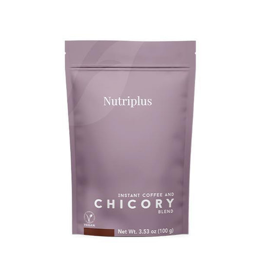 Farmasi Nutriplus Chicoree Kaffee 100 g Vegan, koffeinfrei, ballaststoffreich, Instant Zichorienwurzel Kaffee
