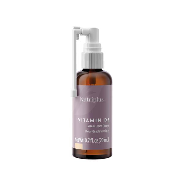 Vitamin D3 Zitronengeschmack Spray 20 ml Nutriplus