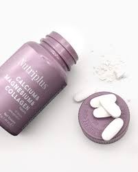 Nutriplus Calcium + Magnesium + Kollagen Tabletten – 30 Stück | Starke Knochen, starke Energie, starkes Leben