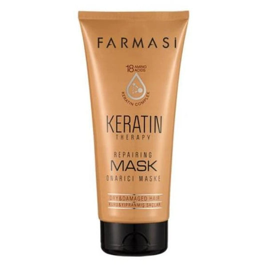 Keratin Haarmaske 200 ml  Farmasi– Intensive Haarpflege gegen Spliss & Trockenheit