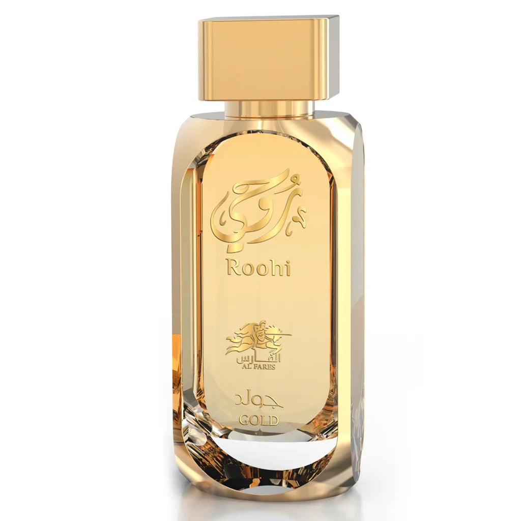 Al Fares Roohi Gold – Exklusives Eau de Parfum 100 ml, hochwertiges Geschenk für besondere Anlässe