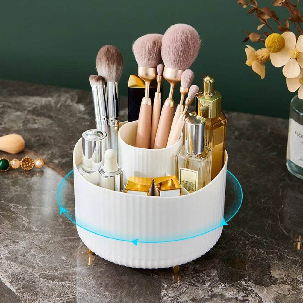 360° Drehbarer Kosmetik-Organizer – Make-up Halter, Vielseitig & Elegant
