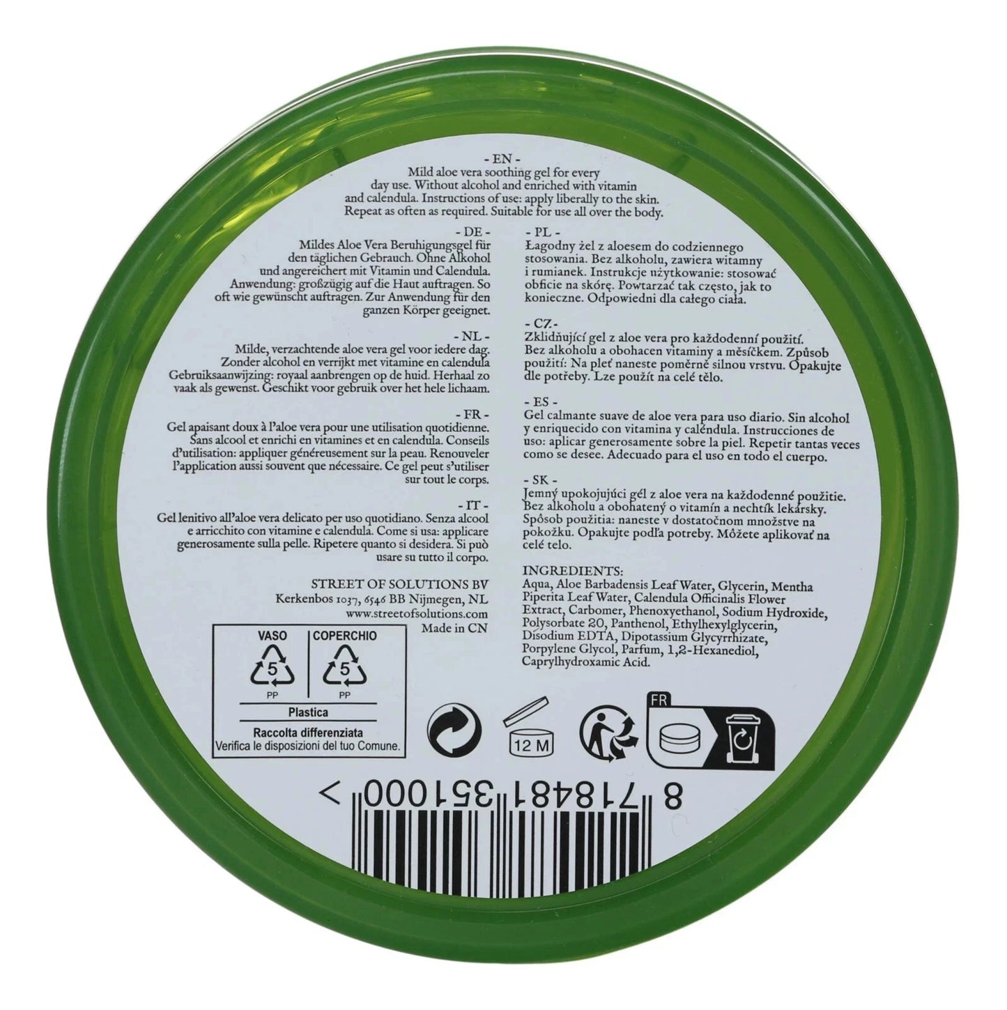 Betty’s Nature Aloe Vera Gel – Natürlich, Vegan & Vielseitig 300 g