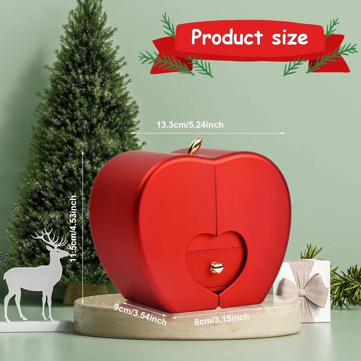 🌹 Geschenkbox | APPLEROSE – Das Symbol ewiger Liebe und Eleganz