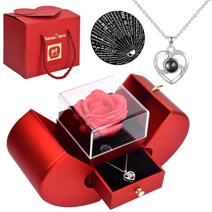 🌹 Geschenkbox | APPLEROSE – Das Symbol ewiger Liebe und Eleganz