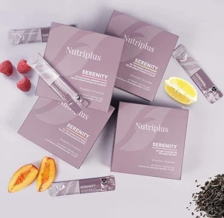 Nutriplus Serenity Kräuterteepulver mit Zitronegeschmack 30 Sachets