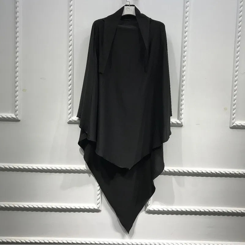 Muslimisches Kopftuch, Einfarbig, Glattes Platten-Design, Arabisches Tuch